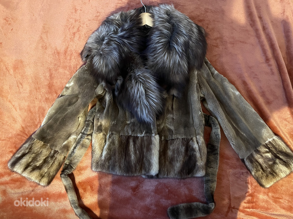 Женская меховая куртка из норки (фото #1)