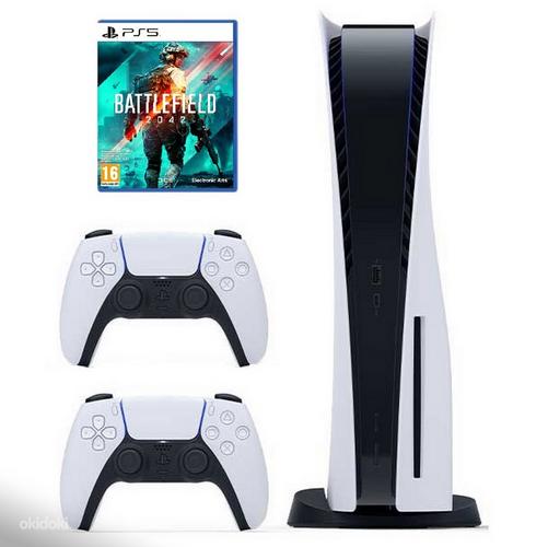 PlayStation 5 Blu-Ray Disc + Battlefield 2042 + DualSense (фото #1)