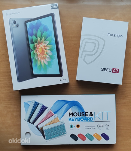 Müün Blackview Tab 13 Pro 4G LTE ja Prestigio Seed A7 3G