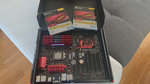 I5 4670k, emaplaat, 16GB RAM (1 foto / 2)