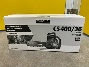 Müüa UUS akukettsaag ja AKU Kärcher CS 400/36 Bp Pack (3 foto / 4)