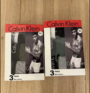 Новые боксеры Calvin Klein (3 пары=15€) L/XL