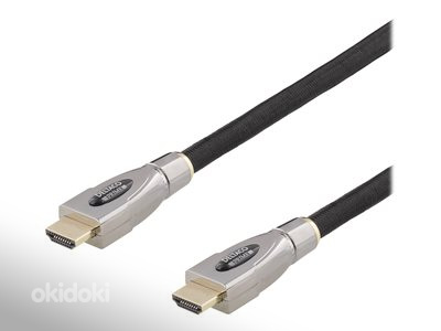20-метровый HDMI-кабель deltaco с позолоченной оплеткой (фото #2)