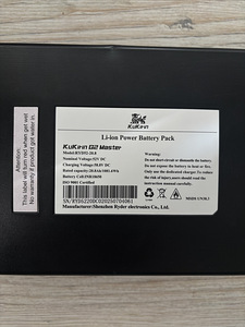 Оригинал, аккумулятор 52v 20.8Ah, kukirin g2 master battery (2 фото из 4)