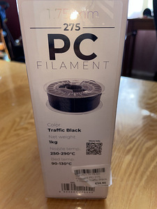 3d printimis filament spectrum PC (1 foto / 1)