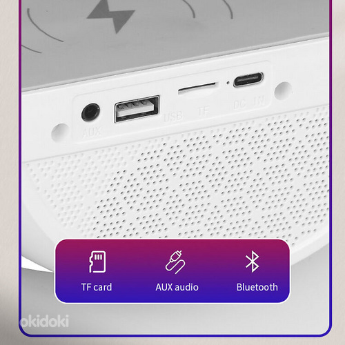 Juhtmevaba laadimisega Bluetooth-kõlar G500 FM raadio (foto #7)