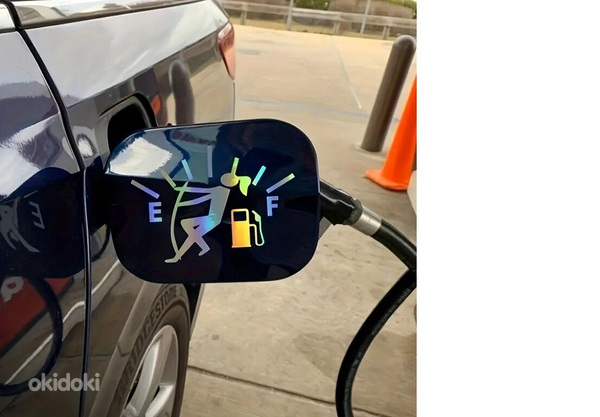 Auto kütusepaagi kleebis (foto #2)
