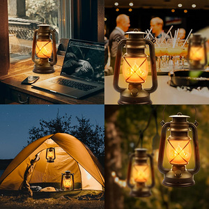 LED Vintage Laternad 2tk akutoitega + pult (6 foto / 7)