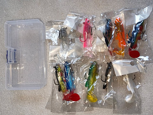 SILIKONLANDID JIGIPEAGA 6 TK. 26 g ja 10tk, 8cm, 14g (10 foto / 10)