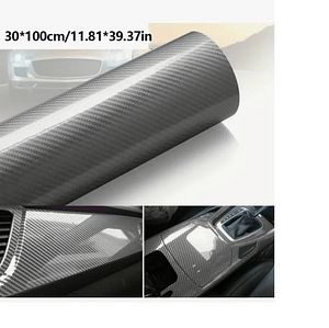 Carbon Fiber High Glossy Car 3D 30*127cm ja 7D Vinyl 30*100 (5 foto / 10)