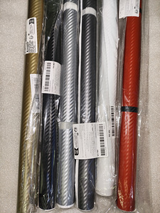 Carbon Fiber High Glossy Car 3D 30*127cm ja 7D Vinyl 30*100 (9 foto / 10)