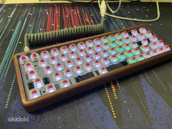 KBDFans mechanical keyboard |linear, silent, hot-swap, lubed (foto #6)
