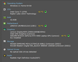 Lenovo Legion 5 Pro, RTX 4060, i7, 32GB RAM, 2TB (8 foto / 8)