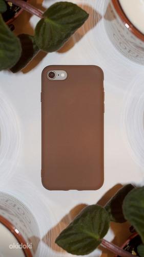 iPhone 7/8/SE20 pruun silikoonkate (foto #1)