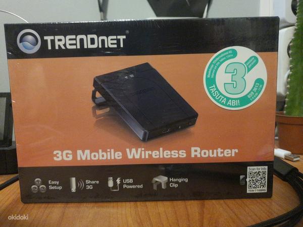 Мобильный беспроводной маршрутизатор 3G TrendNet (фото #1)