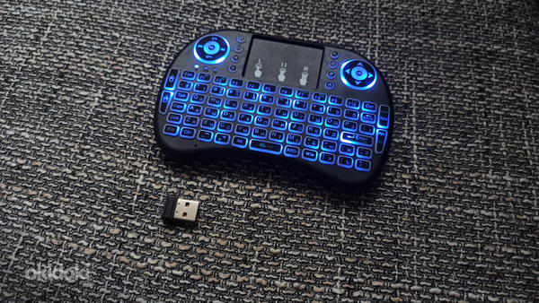 Mini juhtmevaba usb klaviatuur vontar i8 digibox eng-rus (foto #1)