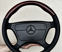 MB Mercedes Benz деревянный руль w124 w140 w210 w202 w129 46