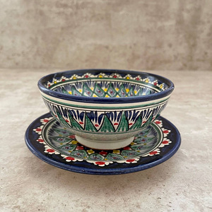 Usbeki kauss + taldrik 8.50 € (2 foto / 2)