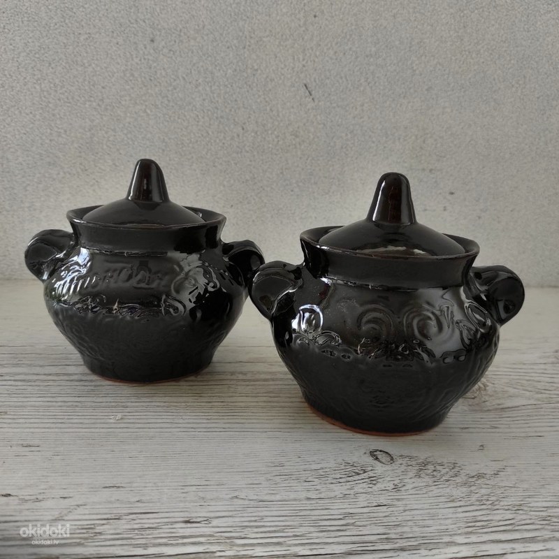 Cepamie katli (uzbekistānas keramika, roku darbs) (foto #2)
