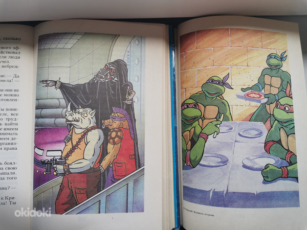 1994. aasta teismeliste mutant ninjakilpkonnade raamatusari. (foto #8)