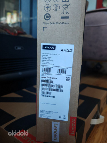 Lenovo Legion Slim 5 16APH8 16" RTX4070, 2.5k screen 240hz. (foto #3)