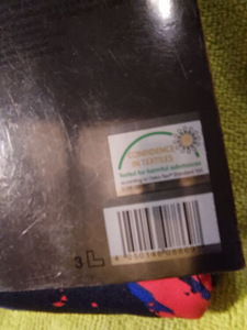 Väga uhked kirjud jooksupüksid/retuusid UUS, S pakendis (3 foto / 4)