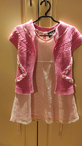 Elegantne kleit 3-4 aastaks (3 foto / 8)