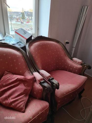 Старинный диван и два кресла, кон.19 века. СУПЕРПРЕДЛОЖЕНИЕ! (фото #4)