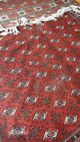Шикарный туркменский ковёр ручной работы из Ирана (фото #5)