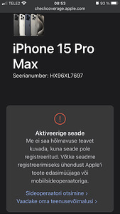 Uus! Iphone 15 pro max 256gb (5 foto / 5)