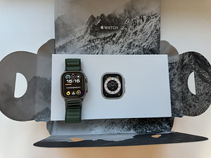 APPLE WATCH ULTRA (GARANTII, 100% aku) 49mm GPS + LTE (1 foto / 3)