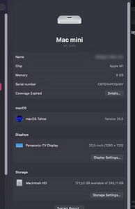 Mac Mini M1 (2020) Base Model (3 foto / 3)
