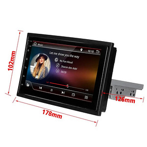 7" autostereo 1080HD ekraan (5 foto / 8)