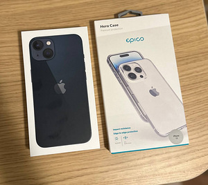 iPhone 13 новый + чехол (1 фото из 4)