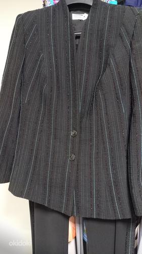 Женская одежда костюм тройка: пиджак,топ , брюки (фото #1)
