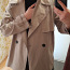 Куртка ZARA замшевая, цвет слоновая кость, размер М (фото #3)