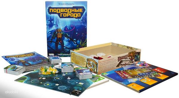 Настольная игра «Подводные города». На русском (фото #1)