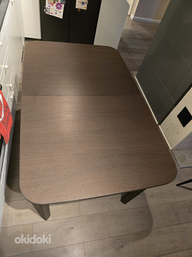 Расширяемый обеденный стол Ikea Strandtorp