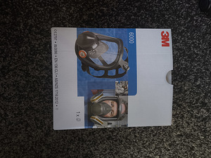 Täismask 3M seeria 6000, keskmine suurus, 3M (1 foto / 1)
