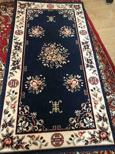 Kaks sinist villast vaipa 150 x 80 cm (1 foto / 2)