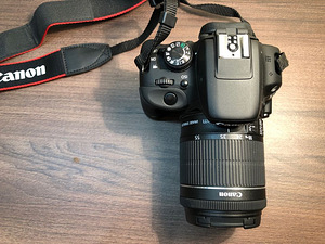 Canon EOS 100D kaamera, objektiiv Canon 18-55mm (4 foto / 4)