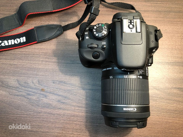 Фотоаппарат Canon EOS 100D, объектив Canon 18-55 мм (фото #4)