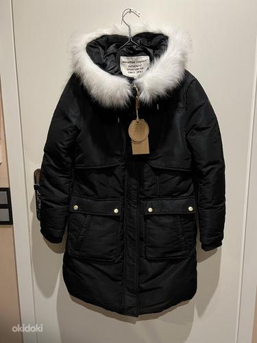 Новое зимнее пальто 36 размера. (фото #1)