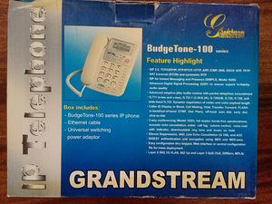 VoIP telefon Grandstream BudgeTone-100 (4 foto / 4)