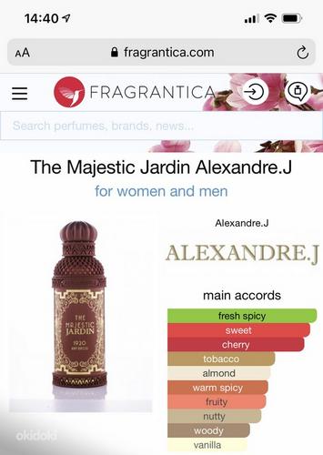 Alexandre J The Majestic Jardin parfüüm, 100 ml, uus (foto #3)