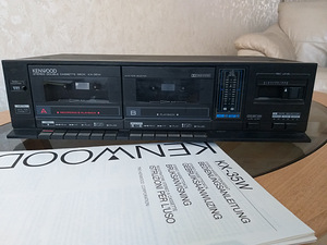 KENWOOD KX-35W DOUBLE CASSETTE DECK (2 foto / 2)