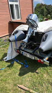 Kummipaat Kolibri KM-330D haagise ja mootoriga (5 foto / 5)
