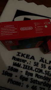 Nintendo Switch Неоновый красный синий (2 фото из 4)