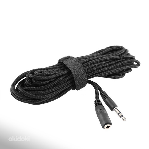 Headphones Extension 1.5/3/5m Wired Audio Cloth Cable AUX Ca (foto #1)
