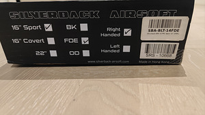 Silverback SRS A2 Sport FDE Uus suletud pakend! (3 foto / 4)
